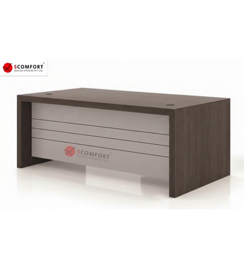 Scomfort SC-EX 3 Modern Executive Desk with Designer Modesty Panel